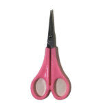 قیچی کوچک دسته صورتی | ظرافت و دقت برای اصلاح کوتاهی و مرتب‌سازی دقیق موی ابرو - Image 2