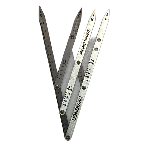 دیوایدر تاتو Golden Divider – ابزار دقیق طراحی و قرینه‌سازی ابرو برای هنرمندان حرفه‌ای