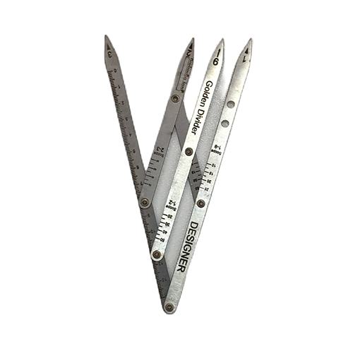 دیوایدر تاتو Golden Divider – ابزار دقیق طراحی و قرینه‌سازی ابرو برای هنرمندان حرفه‌ای