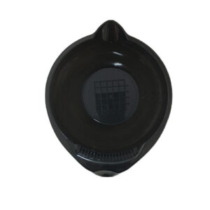 کاسه رنگ مشکی کریستالی حرفه‌ای با دوام بالا برای رنگ، دکلره و کراتین