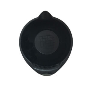 کاسه رنگ مشکی کریستالی حرفه‌ای با دوام بالا برای رنگ، دکلره و کراتین