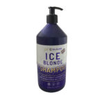 خرید شامپو بنفش ضد زردی ایس ICE BLONDE SHAMPOO حذف تناژ زرد و نارنجی مو