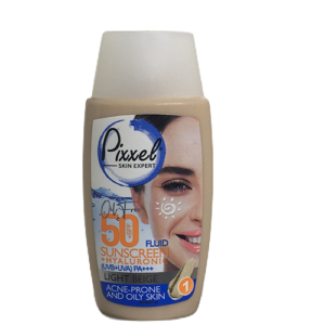 ضد آفتاب پیکسل SPF 50 | محافظت قوی در برابر اشعه UVA و UVB بافت سبک و جذب سریع مناسب انواع پوست جلوگیری از لک و آفتاب‌سوختگی