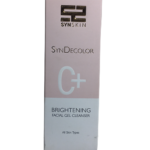 ژل شستشو و روشن‌کننده ساین اسکین SYNDECOLOR BRIGHTENING Syn Skin | پاکسازی عمیق و شفاف‌کننده پوست مناسب استفاده روزانه