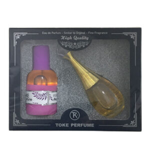 ادکلن توکه toke پرفیوم با طراحی لوکس و رایحه ماندگار بسته‌بندی شیک هدیه‌ای زنانه و مردانه