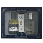 ادکلن توکه toke پرفیوم با طراحی لوکس و رایحه ماندگار بسته‌بندی شیک هدیه‌ای زنانه و مردانه