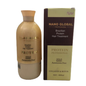 پروتئین مو نانو گلوبال اصل NANO GLOBAL | احیای فوری موهای ضعیف از ریشه تا ساقه